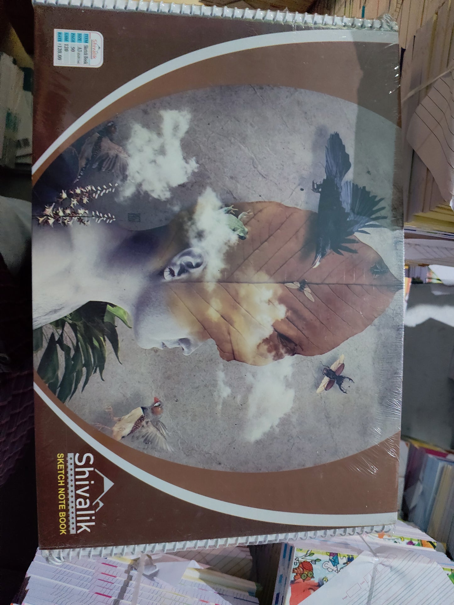 Shivalik Spiral drawing notebook